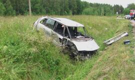 Po avarijos neblaivus ekipažas atsidūrė ligoninėje