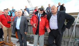 "Lietuva" išpaukia į didžiųjų burlaivių regatą