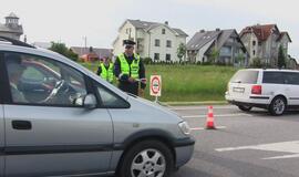 Policijos rytmetinis reidas neblaiviems vairuotojams sučiupti