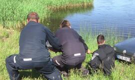 Skęsdamas ežere, vairuotojas gėrė toliau