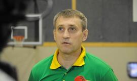 Lietuvos krepšinio rinktinės treniruotė Klaipėdoje