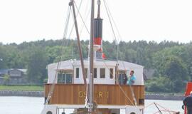Klaipėdoje restauruotas šimtametis garlaivis