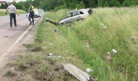 Po avarijos neblaivus ekipažas atsidūrė ligoninėje