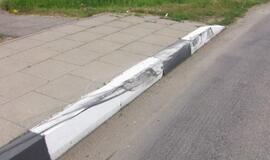 Po avarijos neblaivus ekipažas atsidūrė ligoninėje