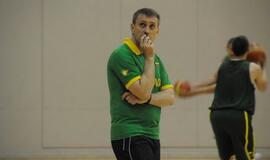 Lietuvos krepšinio rinktinės treniruotė Klaipėdoje