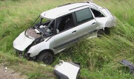 Po avarijos neblaivus ekipažas atsidūrė ligoninėje