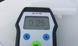 Policijos rytmetinis reidas neblaiviems vairuotojams sučiupti