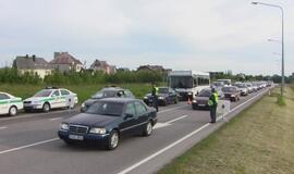 Policijos rytmetinis reidas neblaiviems vairuotojams sučiupti