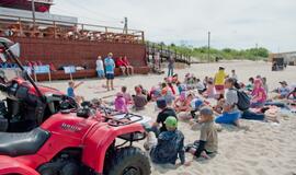 Melnragėje vaikai susipažino su gelbėtojo profesija