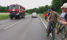 Po avarijos neblaivus ekipažas atsidūrė ligoninėje