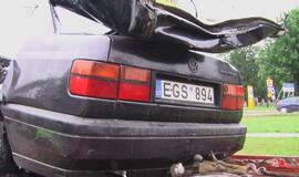 Avarija Kretingoje: žuvo vairuotojas