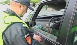Policijos rytmetinis reidas neblaiviems vairuotojams sučiupti