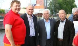 "Lietuva" išpaukia į didžiųjų burlaivių regatą