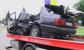 Avarija Kretingoje: žuvo vairuotojas