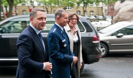 JAV transportavimo valdybos vadas generolas William E. Fraser atvyko į Klaipėdą