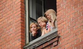 Klaipėdos universitete atidengta skulptūra "Polėkis"