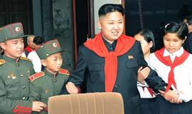 Šiaurės Korėjos lyderis sakė antrąją viešą kalbą