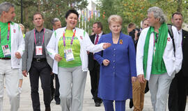 Dalia Grybauskaitė: pirmasis olimpinis startas - gera pradžia