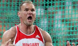 Disko metikas Robertas Fazekašas pašalintas iš Vengrijos olimpinės rinktinės