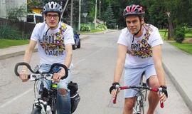 Ignas Krupavičius leidžiasi į kelionę dviračiu aplink Lietuvą su 8 litais kišenėje