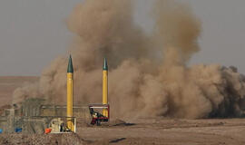 Iranas išbandė balistines raketas, galinčias smogti Izraelio ir JAV bazėms