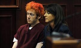 Išpuolio Denverio kino teatre įtariamajam pateikti kaltinimai