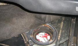 Kontrabandą automobilio bake gabenusiai baltarusei gresia lietuviška bauda