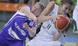 Lietuvos krepšininkės Europos čempionato atrankoje iškovojo penktąją pergalę