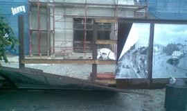 Dar keletas vaizdų po praūžusio škvalo