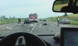 Siaubinga rytinė avarija nusinešė vyro gyvybę