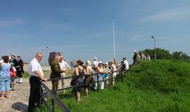 Klaipėdos piliavietėje iškilmingai pakelta vėliava