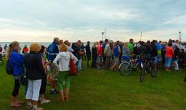 Šeštadienį žvejai rinkosi Juodkrantėje