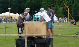 Šeštadienį žvejai rinkosi Juodkrantėje