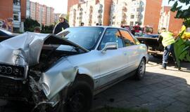 Avarija Budelkiemio gatvėje