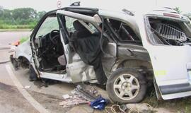 Siaubinga rytinė avarija nusinešė vyro gyvybę