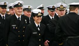 Iškilminga rikiuote paminėtas Karinių jūrų pajėgų įkūrimas