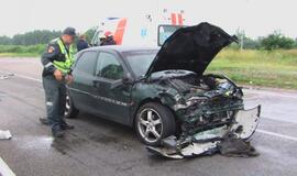 Siaubinga rytinė avarija nusinešė vyro gyvybę