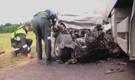 Šiurpioje avarijoje žuvo medikas Juozas Vičius