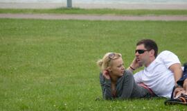 Šeštadienį žvejai rinkosi Juodkrantėje