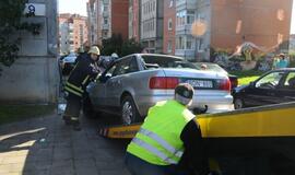 Avarija Budelkiemio gatvėje