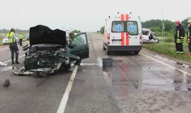 Siaubinga rytinė avarija nusinešė vyro gyvybę