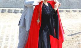 Klaipėdos piliavietėje iškilmingai pakelta vėliava