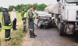 Šiurpioje avarijoje žuvo medikas Juozas Vičius