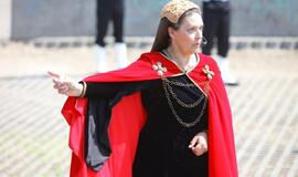 Klaipėdos piliavietėje iškilmingai pakelta vėliava