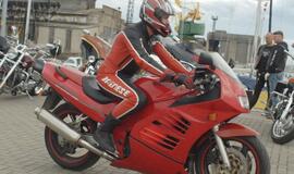 Lietus neužgožė motociklų gaudesio