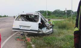 Siaubinga rytinė avarija nusinešė vyro gyvybę