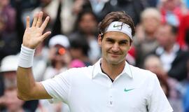 R. Federeris aštuntą kartą iškopė į Vimbldono turnyro finalą