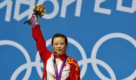 Sunkiosios atletikos varžybose triumfavo kinė Vang Mingdzuan