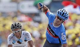 "Tour de France" lenktynių 12-ąjį etapą laimėjo britas D. Mileris