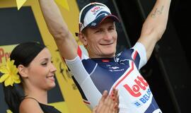 "Tour de France" lenktynių 13-ąjį etapą laimėjo vokietis Andrė Graipelis